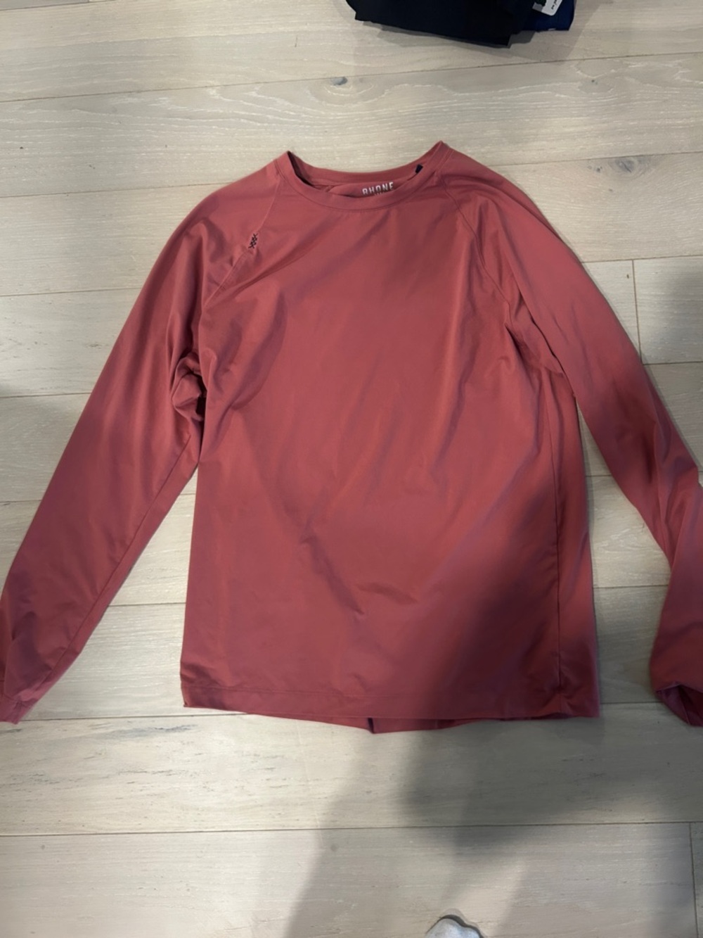 RHONE Rose Mauve Long Sleeve Performance Top